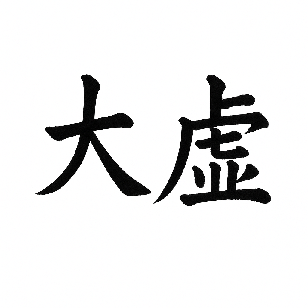 太虚 (Tài Xū) The Void